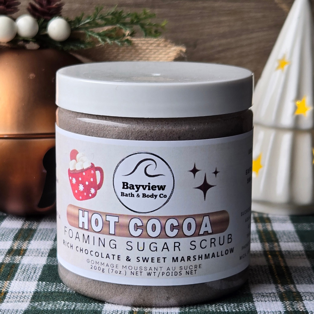 Hot Cocoa Foaming Body Scrub-200g