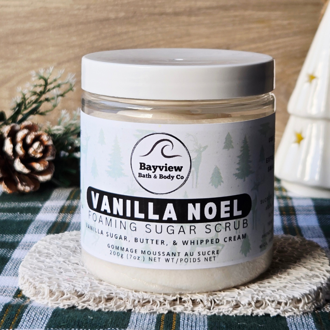 Vanilla Noel Foaming Body Scrub-200g