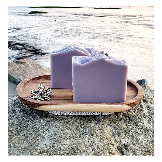 Sea Salt & Lavender Natural Bar Soap - Vegan