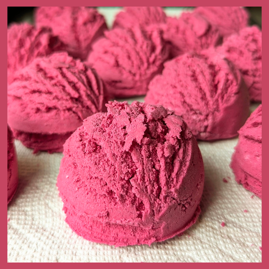 Strawberry Luxe Bath Scoops