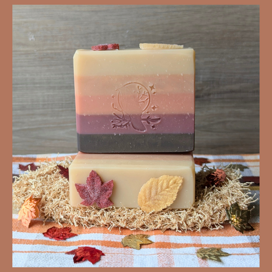 Autumn Leaves Artisan Bar Soap - Vegan Friendly