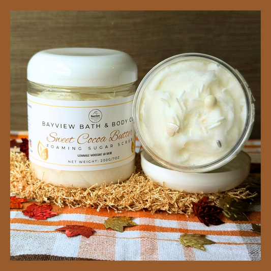 Sweet Cocoa Butter Foaming Sugar Scrub