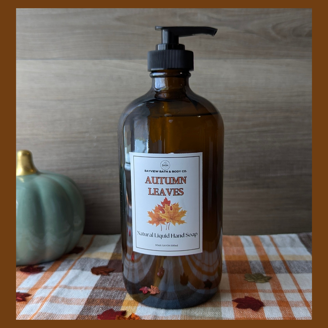 Autumn Leaves- Natural Liquid Soap - 500ml