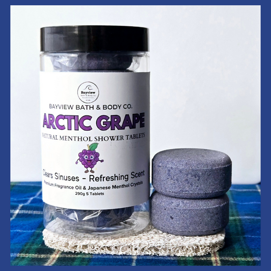 Arctic Grape Shower Steamer Tablets - 5 Pack