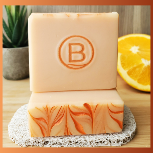 Sweet Orange Natural Bar Soap - Imperfect