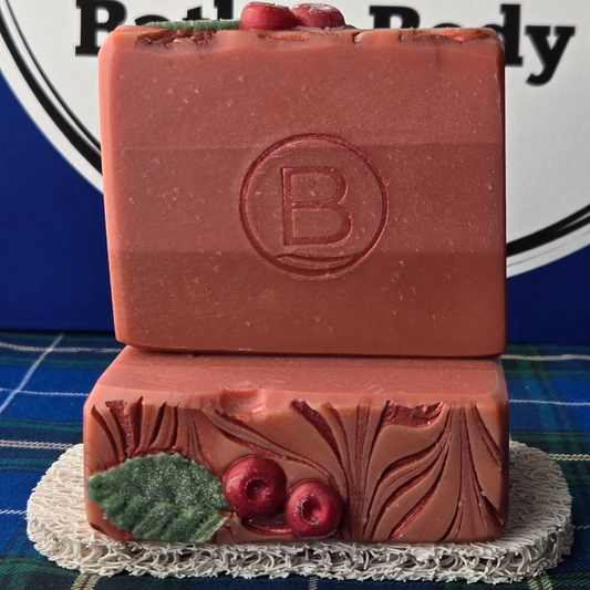 Cranberry Spice Natural Tallow Soap