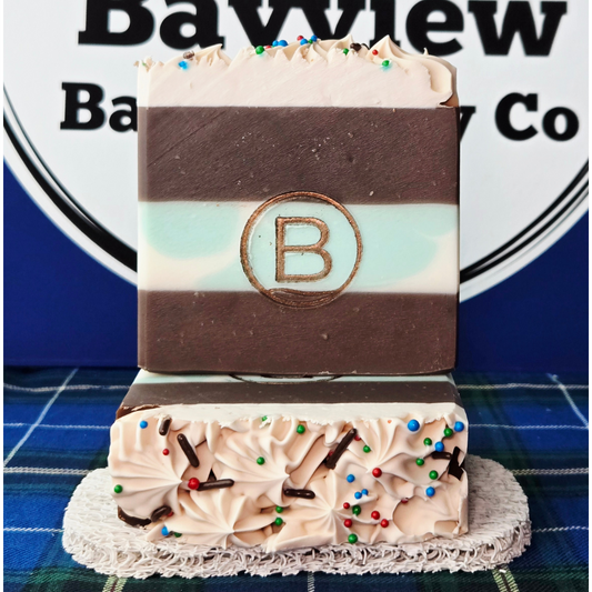 Chocolate Mint Natural Tallow Soap