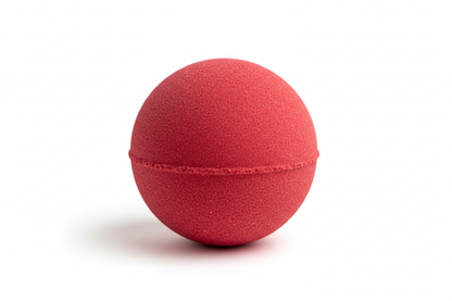red round bath bomb