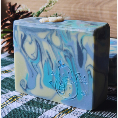 Snowflakes Artisan Tallow Soap